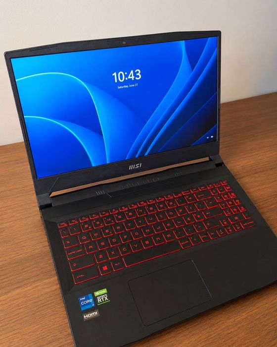 MSI Katana GF66 | i7-12700H | RTX 3070 Ti 8GB | 16GB | SSD 1TB | 144Hz