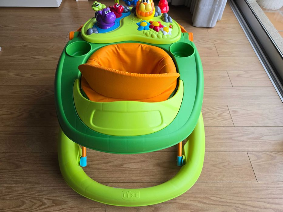 Chicco - Walky Talky Andador para bebes, Verde - Como novo