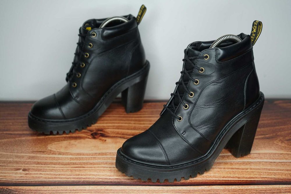 Dr.Martens_1460_ Botki Trzewiki Glany Damskie Obcas Buty_37_23.5 cm