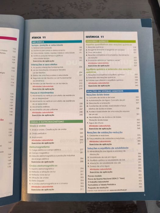 Livro Exame Físico-Química 10º e 11º ano