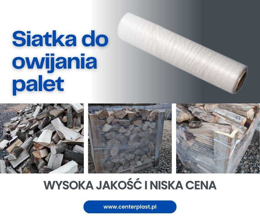 Siatka do owijania palet