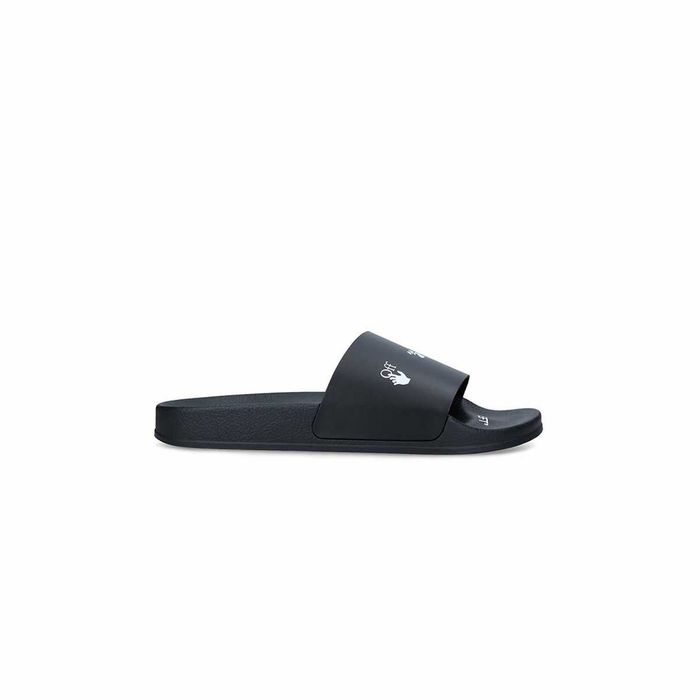 Сланці Off-White Logo Sliders Black