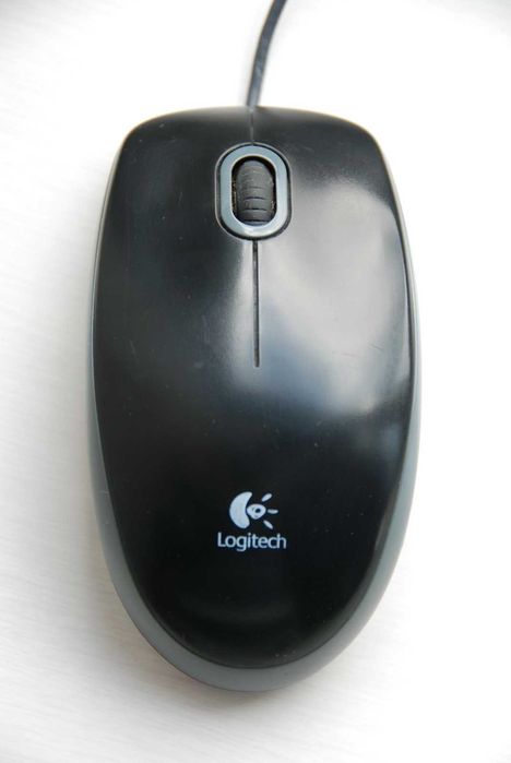 Мышка Logitech B100 USB Black