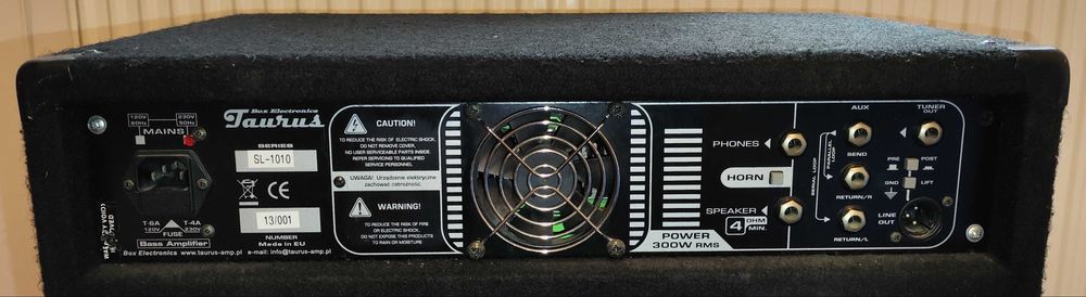 Taurus SL-1010 Silver Line – combo basowe 2×10″ + tweeter, 300 W RMS