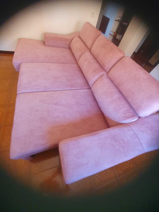 Sofa de luxo como novo alta qualidade