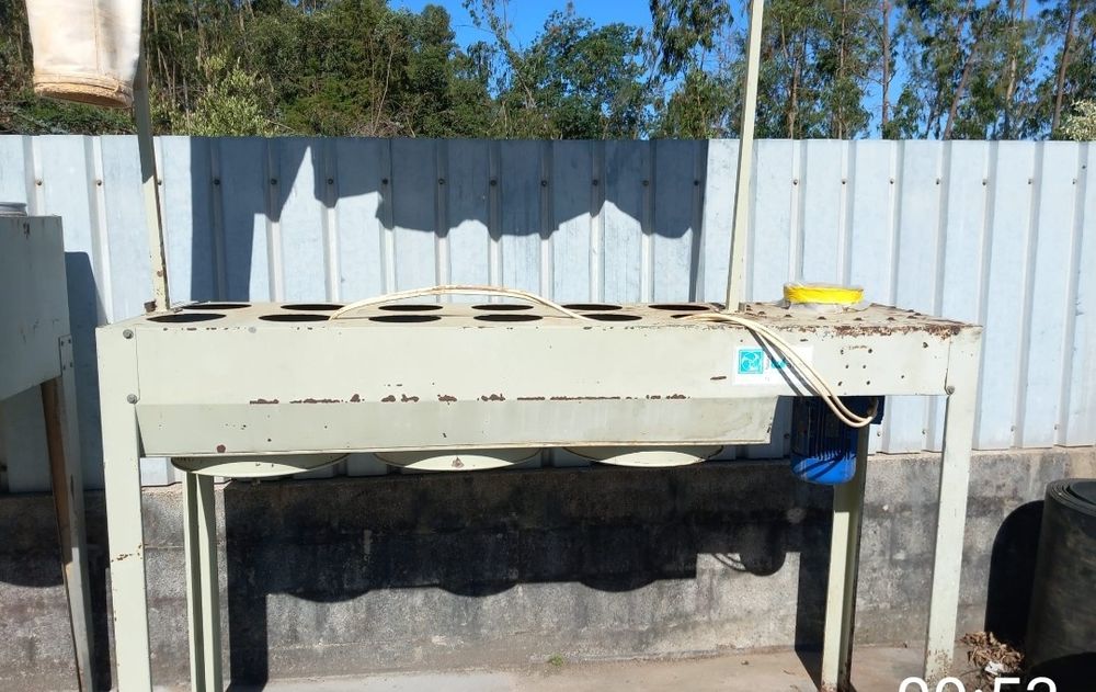Aspiração com motor de 7,5cv