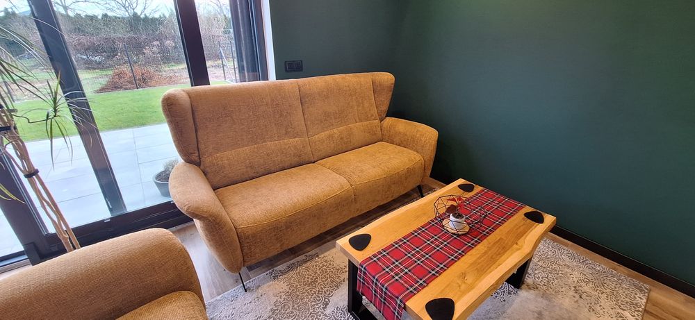 Sofa uszak BOA 3+2 podnóżek gratis