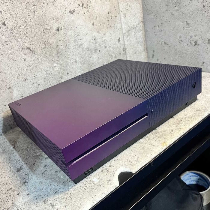 Xbox One S 1TB FORTNITE Special Edition | Fioletowa | Pad | Używana