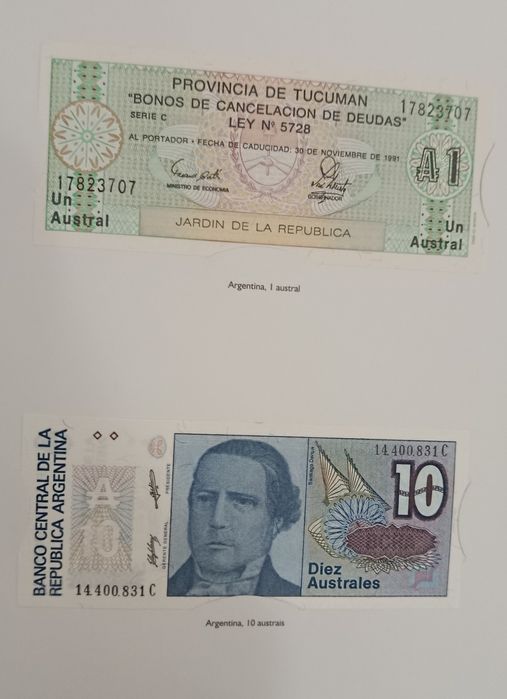 Livro :  NOTAS do MUNDO ( c/ 52 notas ) Completo