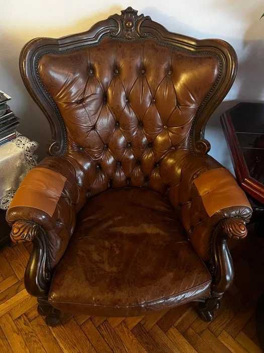 Fotel chesterfield fotele stary loft