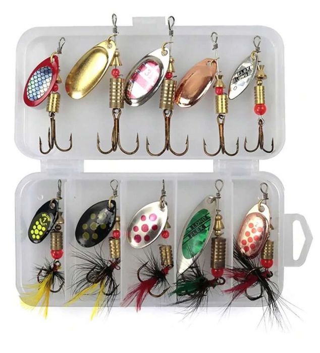 10pc Iron Fiscinh Lure