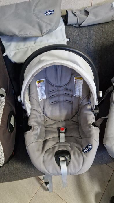 Conjunto, carrinho, cadeira, alcofa, baby cock da Chicco