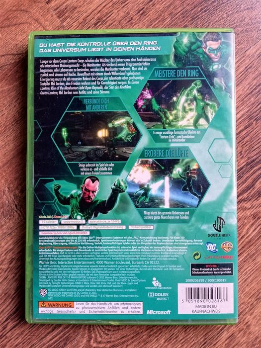 Green Lantern: Rise of the Manhunters XboX 360
