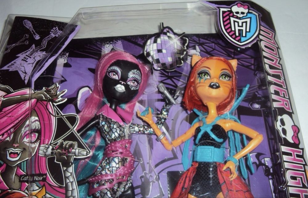 Monster High Fierce Rockers  Catty & Toralei