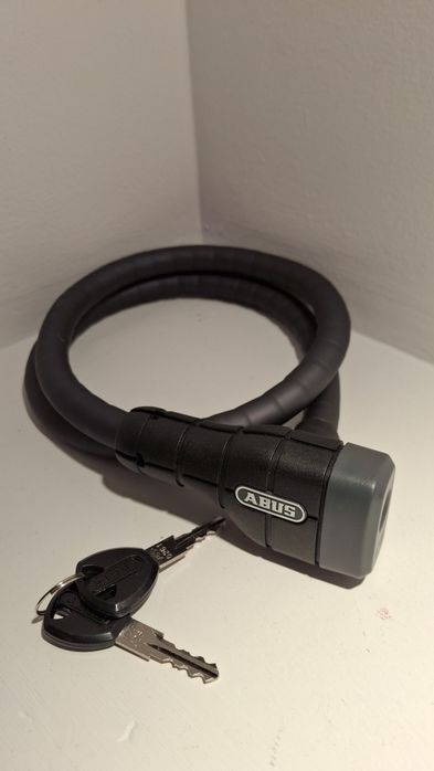 ABUS Microflex 6615K – zapięcie rowerowe, linka, poziom bezpieczeństwa