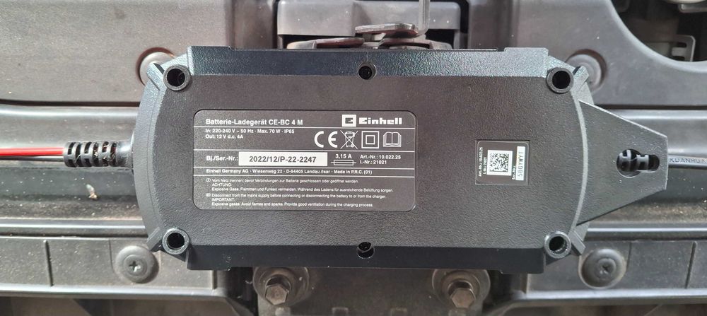 Carregador Bateria Einhell CE-BC 4M