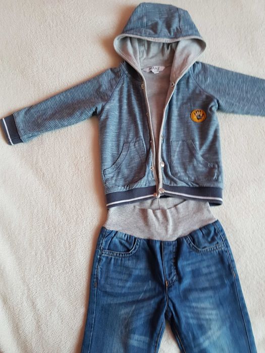 толстовка для хлопчика з трикотажу вітровка на літо kanz - німеччина