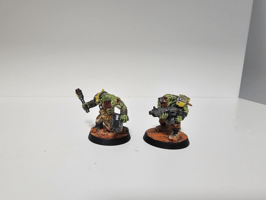 Ork Boyz Warhamer 40k (całkowicie pomalowani)