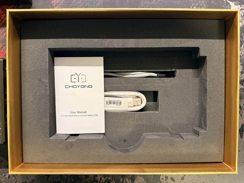 Нове інтернет-радіо CHOYONG LC90 + чохол FM/LW/MW/SW/Internet/WiFi/4G