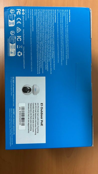 Câmara Reolink E1 Outdoor PoE