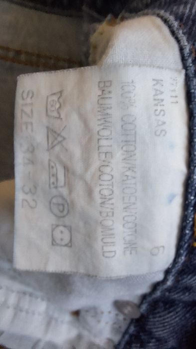 Джинсы Lee Kansas. Винтаж. Made in Ireland.