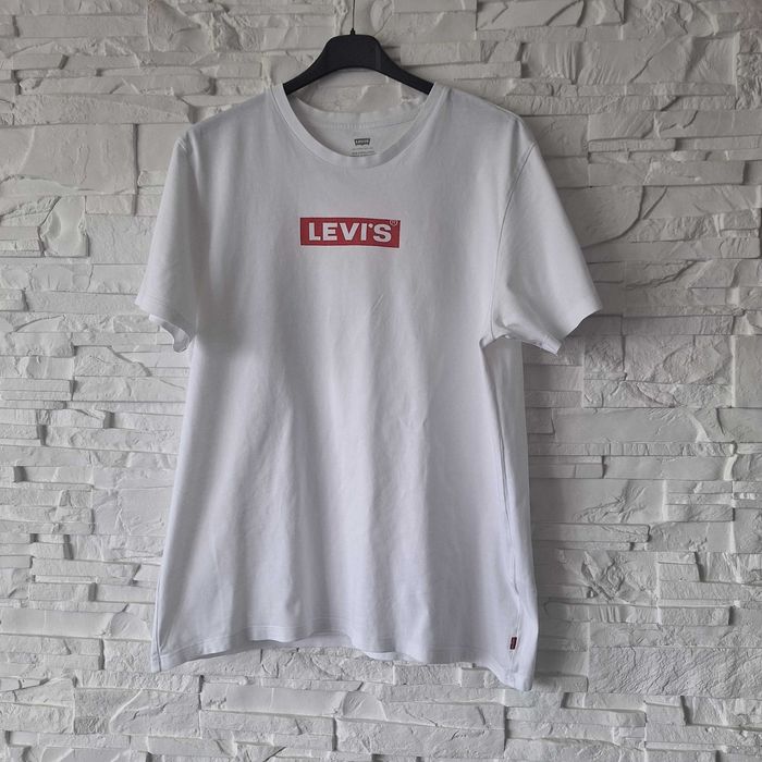 T-shirt męski biały Levi's rozm. L