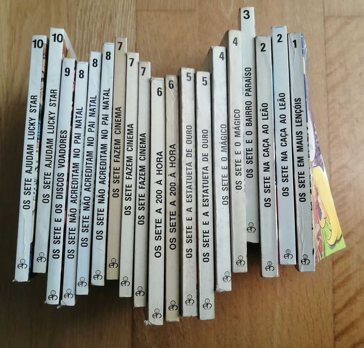 Livros - Coleção Novas Aventuras dos Sete - Editorial Noticias