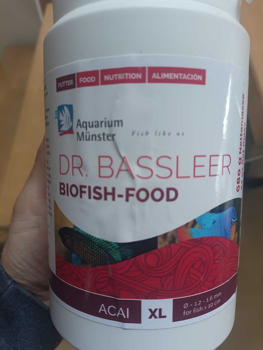 Alimento para peixe dr bassleer açai