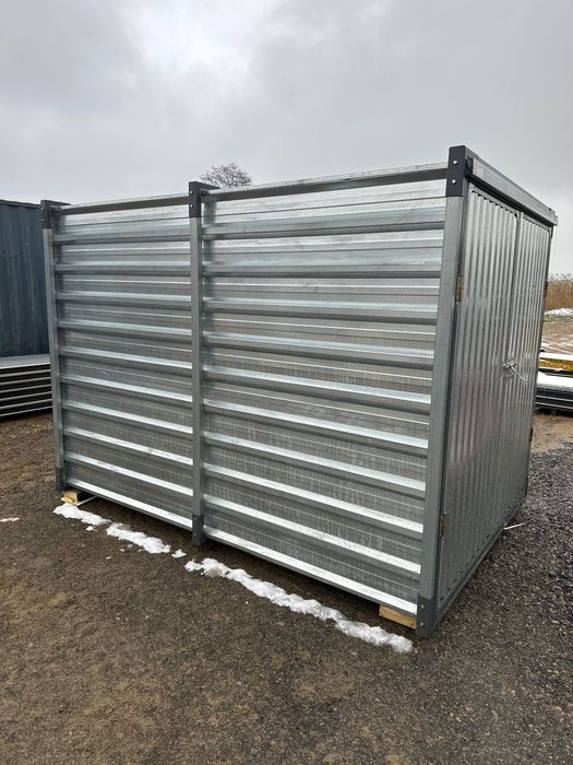 Kontener magazynowy składany 2x3 magazynek domek narzędziowy magazyn