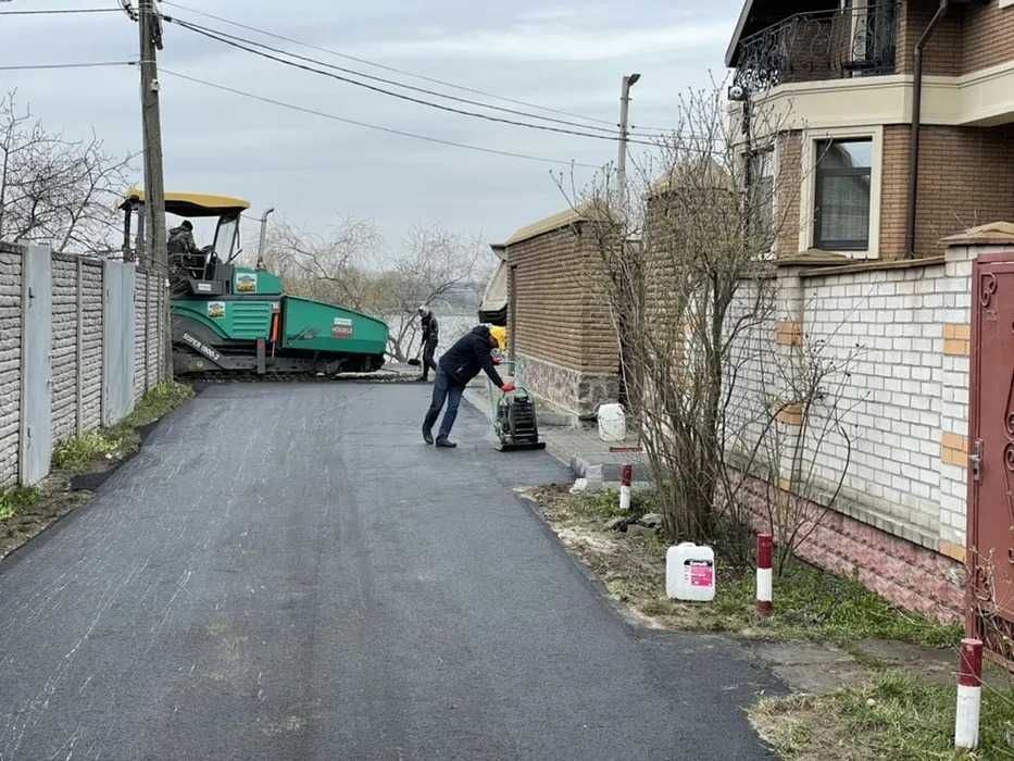 Асфальтирование, строительство дорог от 550 грн/м² - построим надежную дорогу в короткие сроки