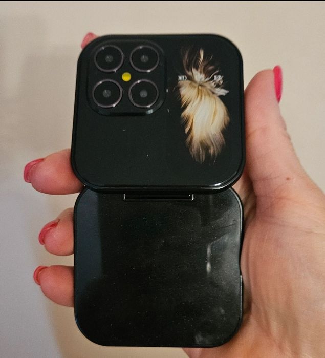 Nowy czarny telefon mini pro i17