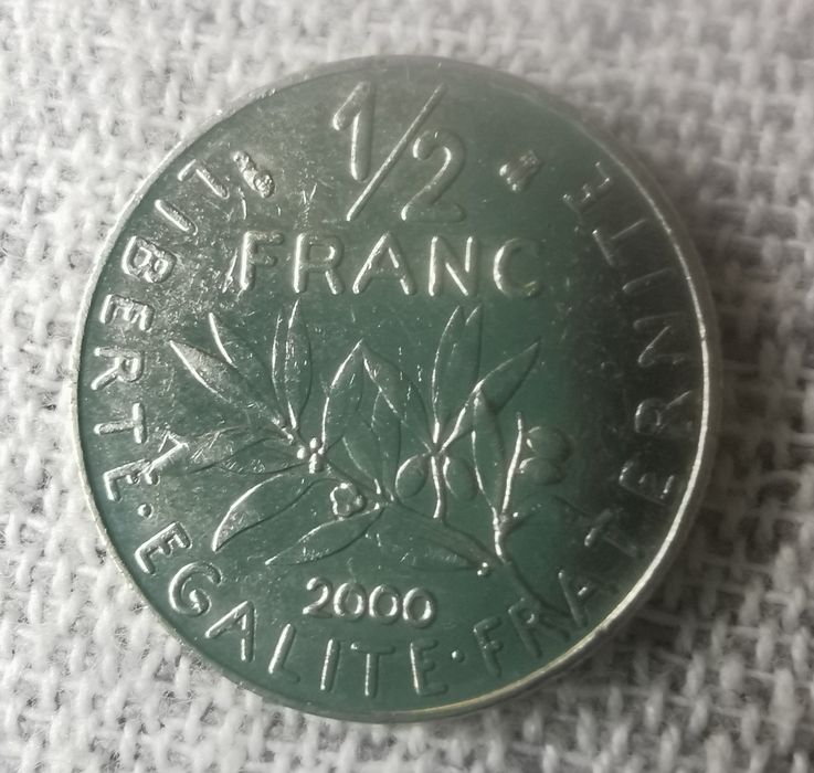 Francos Franceses para colecionadores- Cêntimos e 1/2 Francos