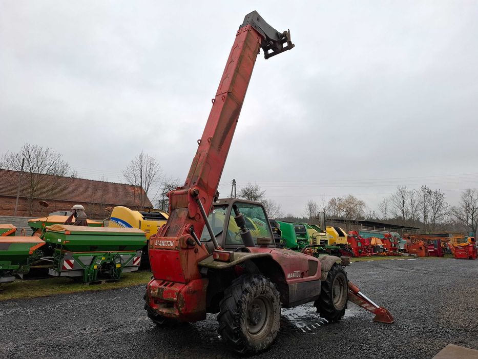 ŁADOWARKA teleskopowa MANITOU MT 1440 SLT, mały przebieg 3900 mtg