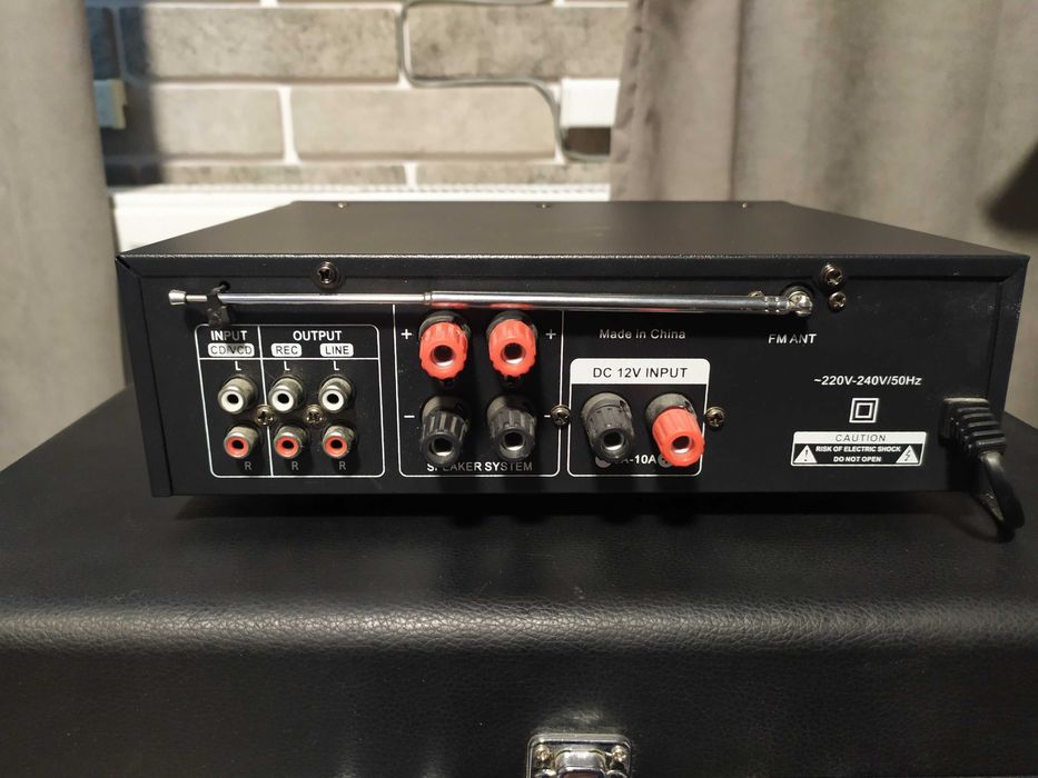 Підсилювач потужності + караоке SKY SOUND SM-088a (2*50W) Bluetooth