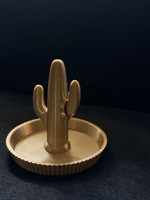 Porta-Joias Cacto - Impressao 3D