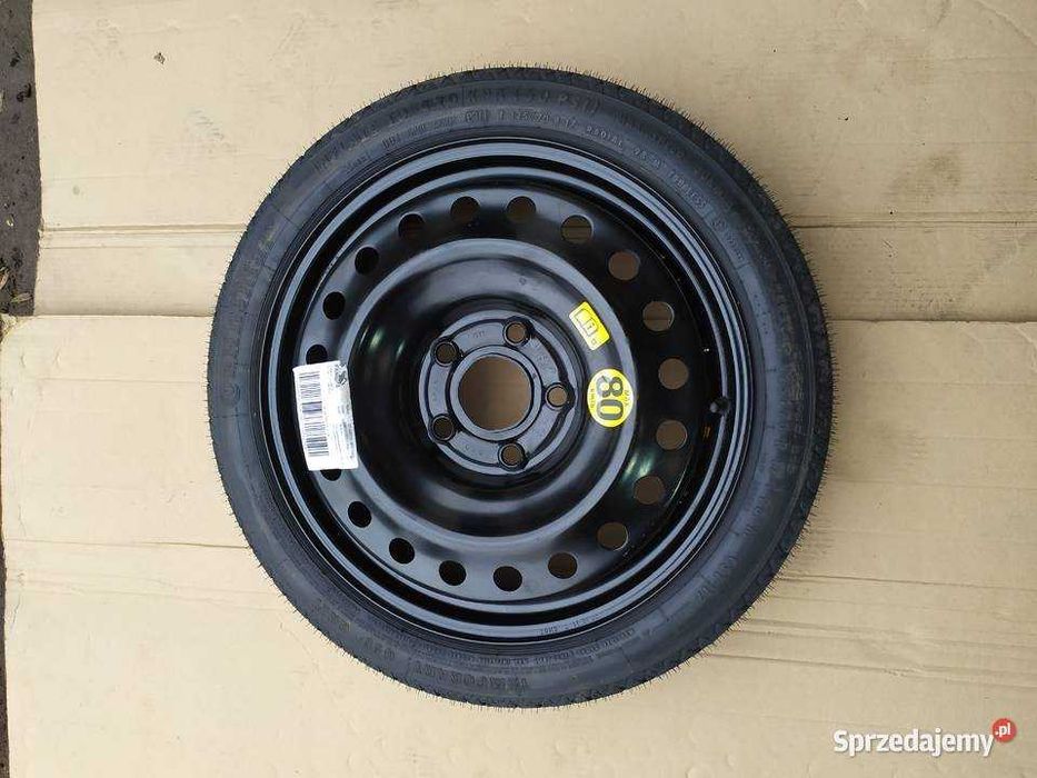 TALISMAN ESPACE SCENIC KOLEOS koło dojazdowe dojazdówka 16 i 17 zapas 135/80/17 5x114.3