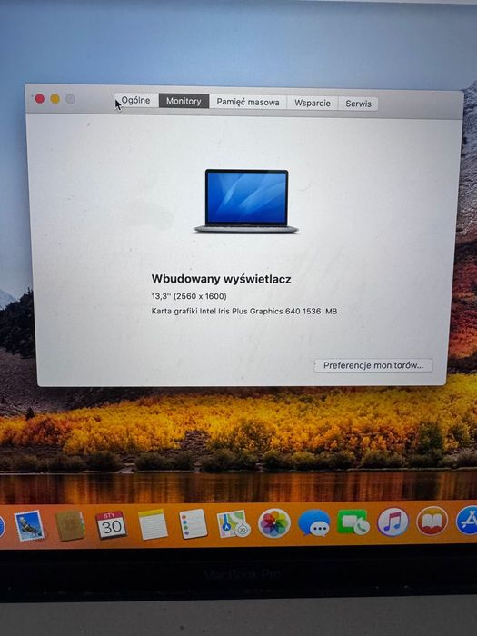 Macbook Pro 256GB