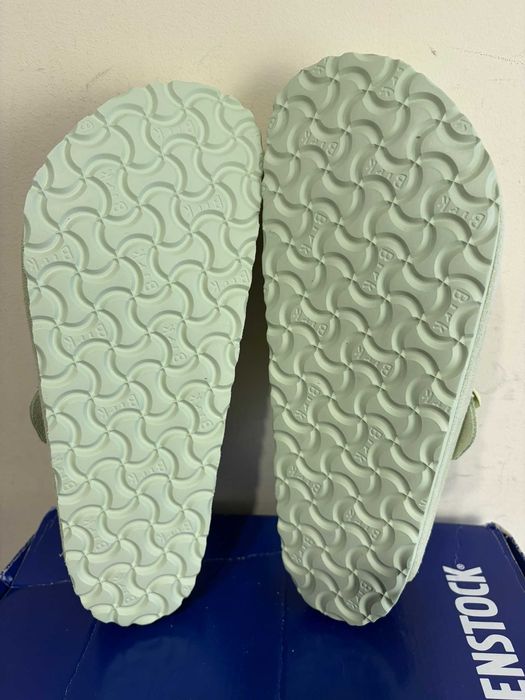 Klapki/Mule Birkenstock Boston Faded Lime 1026774 - regular fit