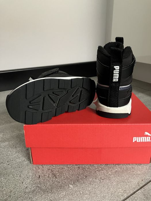 Buty zimowe dziecięce Puma EVOLVE AC+ INF czarne r. 21