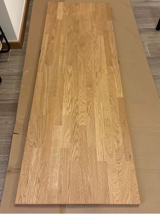 Tampo de bancada de madeira IKEA Karlby