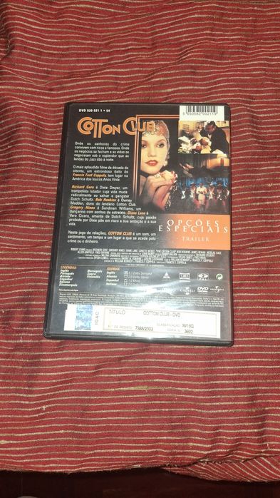 Cotton Club Francis Ford Coppola dvd