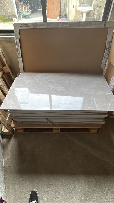31 m2. 60cm x 120 cm