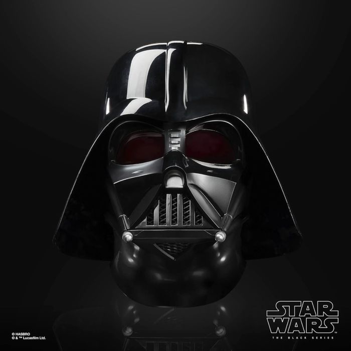 Star Wars Hasbro The Black Series, Darth Vader, Casco Electrónico Premium