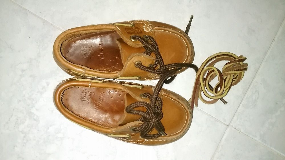 Mocassins em pele da Chicco