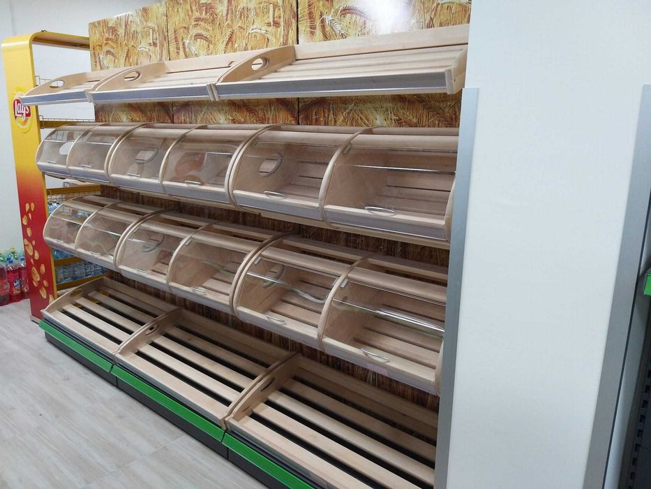 Regał piekarniczy, regał na pieczywo 100cm, chlebaki,półki piekarnicze