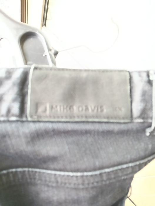 Calças ganga preta Mike Davis