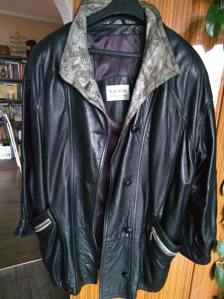 Damska kurtka skórzana Salman genui laether