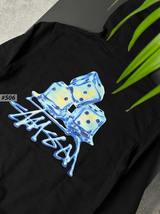 BIG Logo • Черное Худи Stussy Scorpion • Кофта Зіпка Стуссі Чорна