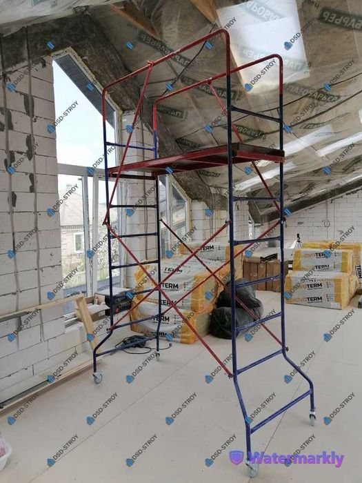 вишка тура на колесах риштування рамне безкоштовна доставка