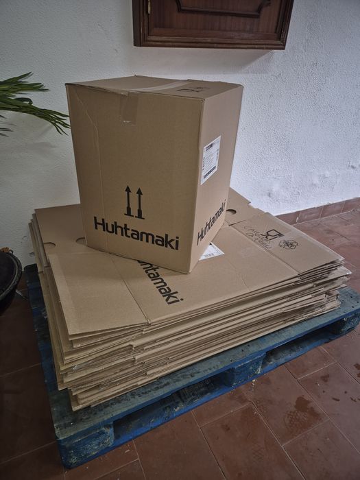 Caixas para mudanças/arrumos